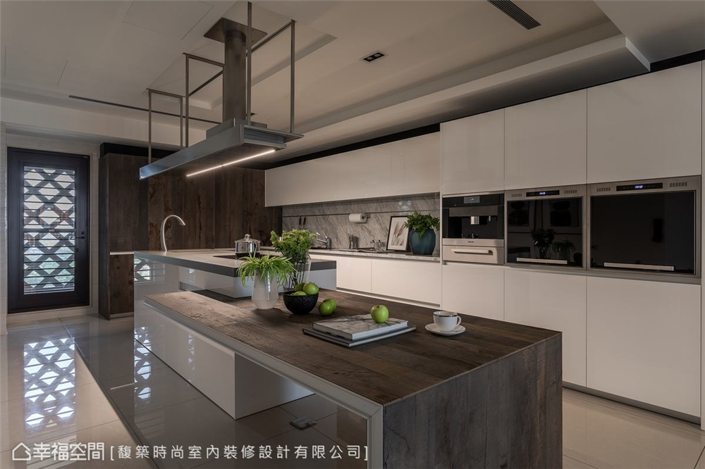 264平，以木石疗愈 沉淀身心的度假居所，厨房篇